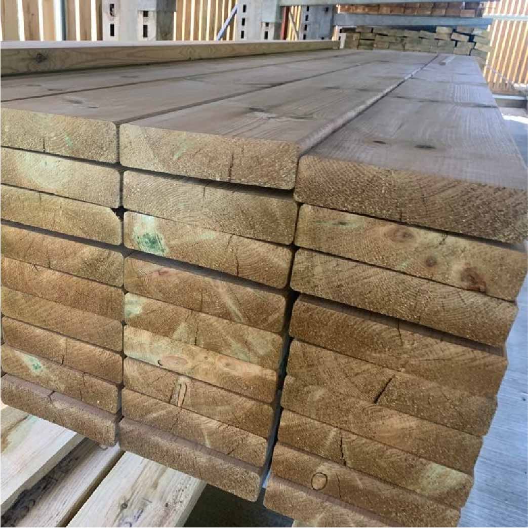 Treated Timber | Structural Grade (2x8) – Ark Timber